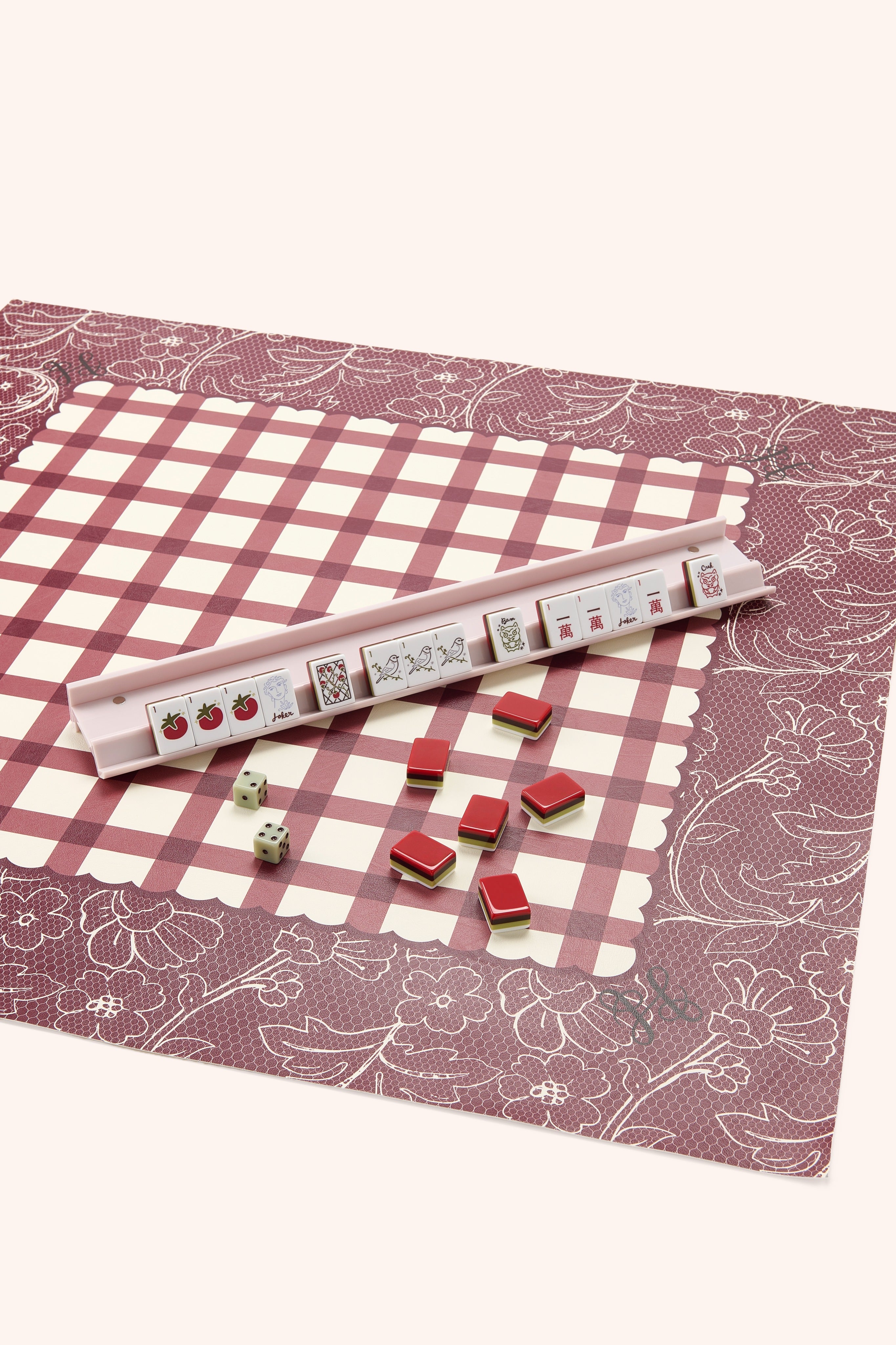 Crimson Lace Mat