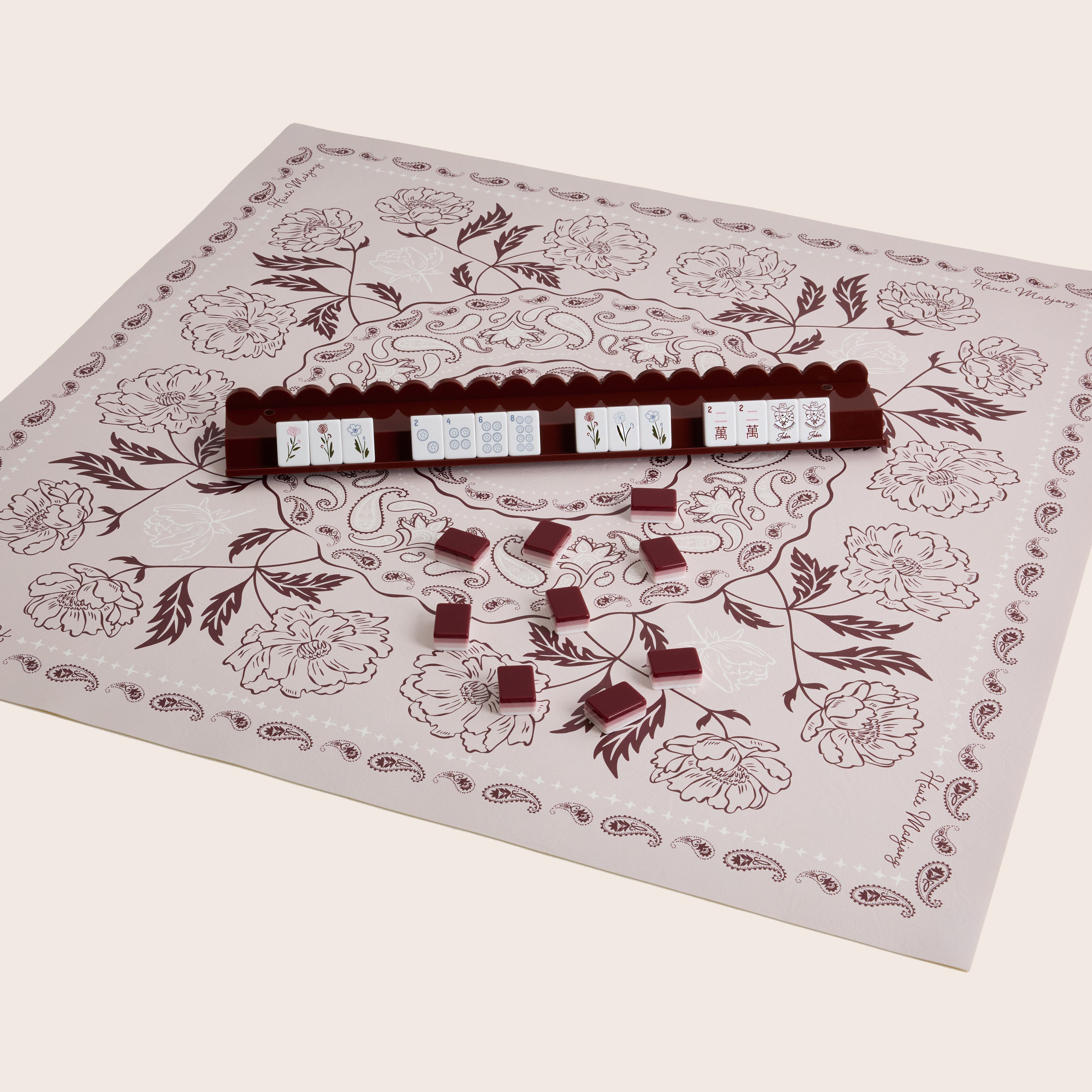 Haute Pink Paisley Mat
